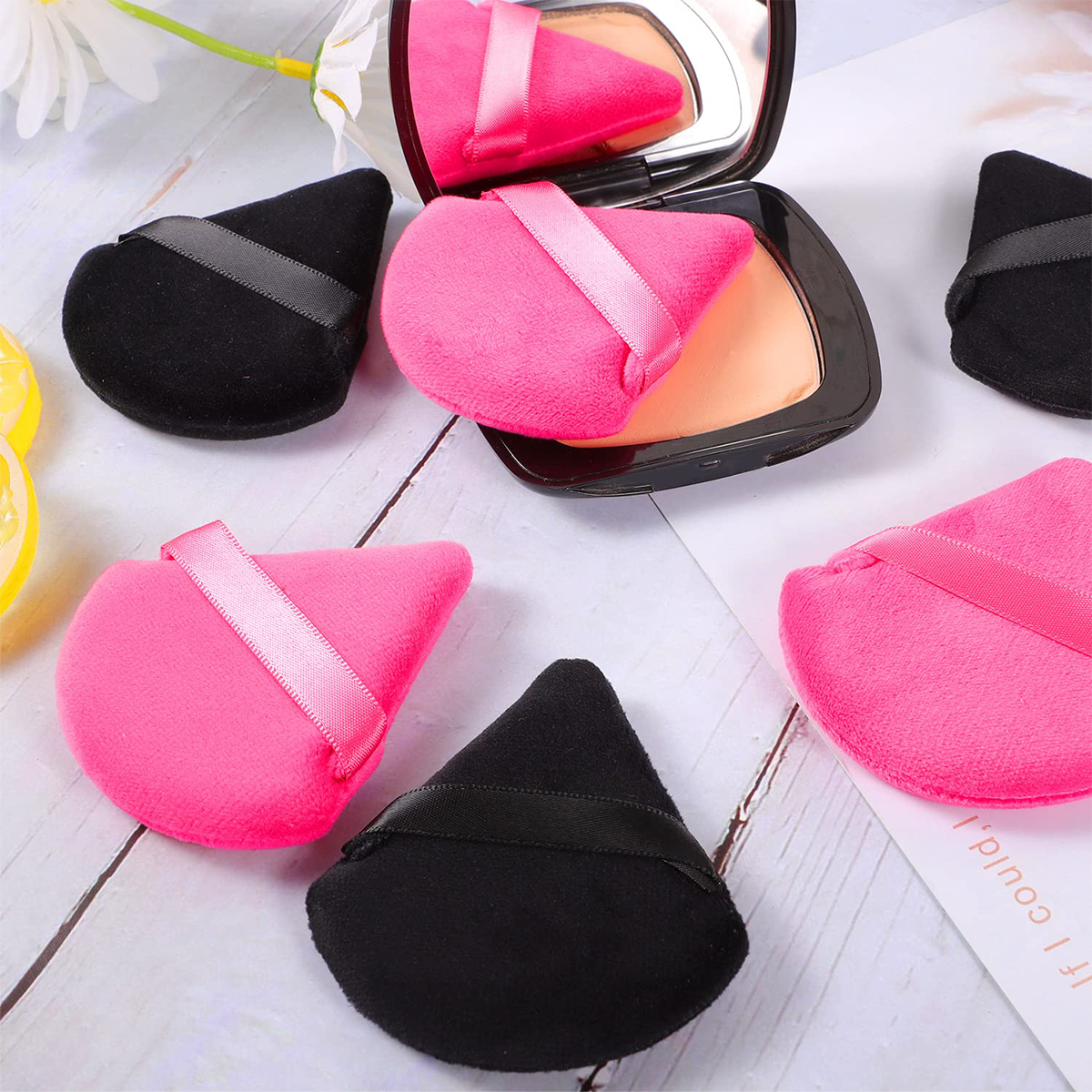 Cosmetic powder hot sale puff